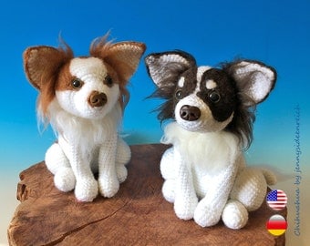 Chihuahua Crochet Pattern in German & English
