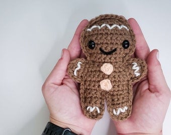 Crochet Pattern: Instant PDF Gingerbread Man