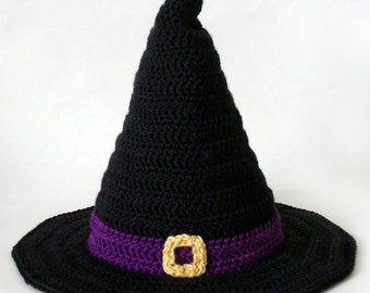 Crochet Your Own Witch Hat Pattern