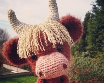 Hamish Highland Cow Crochet Pattern