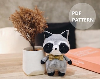 DIY Tico the Raccoon Amigurumi Pattern