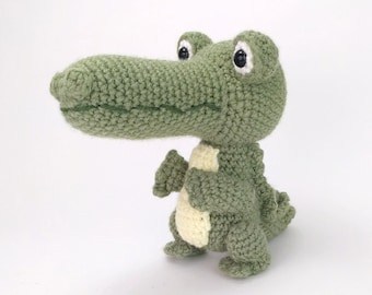 Carl the Crocodile: Amigurumi Crochet Pattern PDF