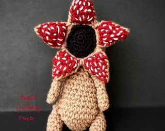 Demogorgon Amigurumi Crochet Monster Plush Pattern