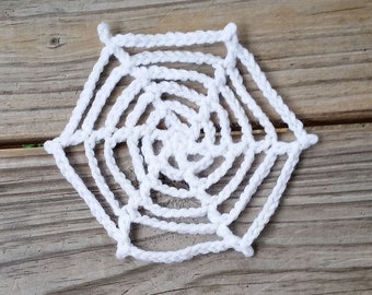Spiderweb Crochet Pattern for Halloween Decor