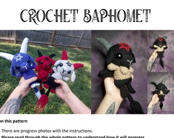 Baphomet Crochet PDF Pattern