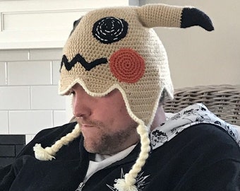 Mimikyu Pokemon Go Anime Crochet Hat Pattern