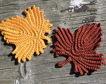 Maple Leaf 2.0 Crochet Pattern in German