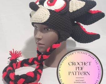 Sonic & Friends Inspired Crochet Hat Pattern