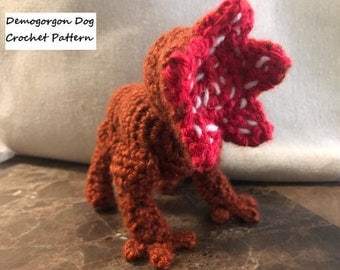 Crochet Pattern for Demogorgon Dog Toy