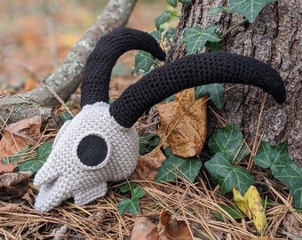 Amigurumi Goat Skull Crochet Pattern