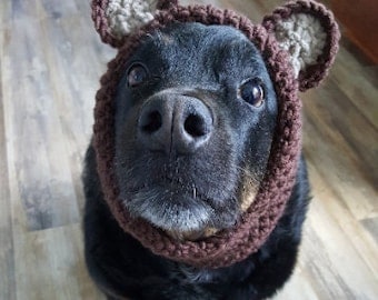 Crochet Pattern for Large Dog Snood Costume