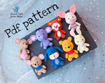 Winnie the Pooh & Friends Crochet Pattern