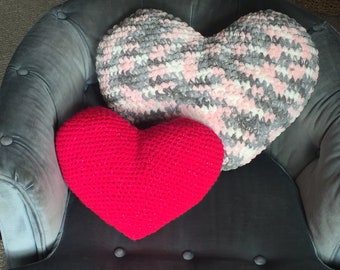 Heart Pillow Crochet Pattern: Soft & Cuddly