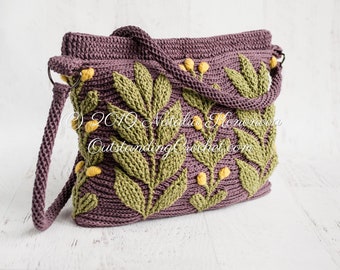 Meadow Bag Boho Crochet Pattern PDF
