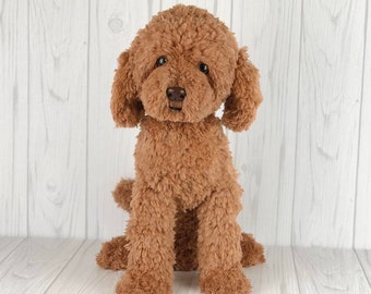 Amigurumi Red Poodle Dog Crochet Pattern