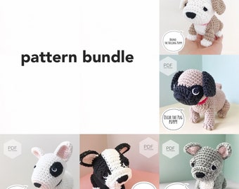 Amigurumi Dog Breed Pattern Bundle - English