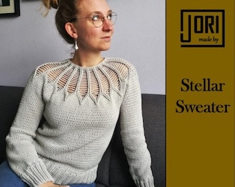 Stellar Sweater: Eye-Catching Crochet Pattern