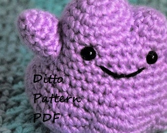 Crochet Your Own Ditto: Amigurumi Pattern PDF