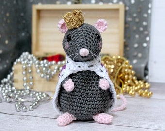 Reginald the Royal Rat Crochet Pattern
