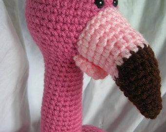 Frida the Flamingo Amigurumi Crochet Pattern PDF