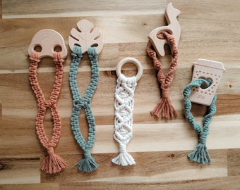 Chic Macrame Baby Teether Pattern