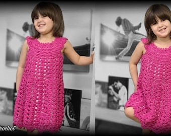 Easy Crochet Toddler Dress Pattern 701