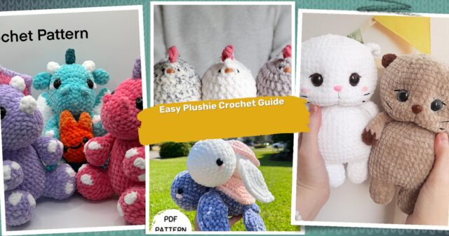 39 Plushie Crochet Patterns: Create Adorable Soft Toys with Ease