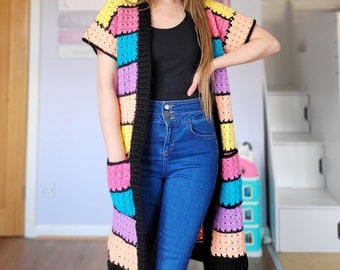 Crochet Pixie Duster Cardigan Pattern Tutorial