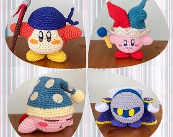 Amigurumi Kirby Characters Crochet Pattern PDF