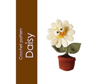 Daisy Happy Garden Babibabe Family Crochet Pattern