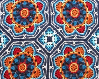 Jane Crowfoot's Persian Tiles Blanket Pattern