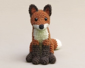 Flamsie: Realistic Fox Amigurumi Crochet Pattern PDF