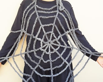 Easy Halloween Spider Web Crochet Pattern