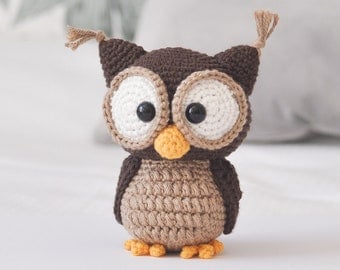 Alda the Owl Crochet Pattern (PDF, English)