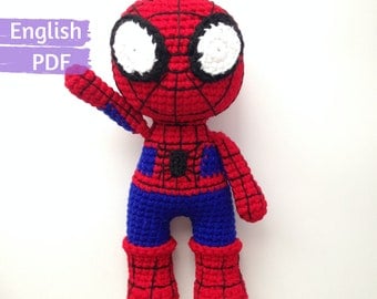 Spider-Man Inspired Amigurumi Crochet Pattern