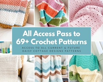 All Access Pass: Daisy Cottage Crochet Designs