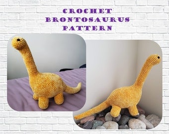 Crochet Your Own Brontosaurus: Pattern PDF