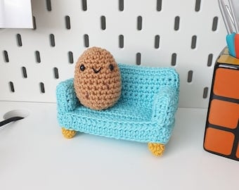 Crochet Toy Motivation Gifts Positive Potato Pocket Inspirational Potato  Toy Knitting PotatoDoll EmotionalSupport Toy