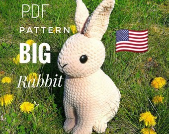 Amigurumi Bunny Rabbit Crochet Pattern Tutorial