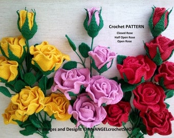 Versatile Rose Crochet Pattern for Weddings