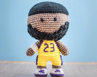 Crochet Basketball Player Amigurumi - Boys' Gift