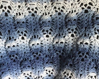 Tesselated Skull Afghan/Shawl Crochet Pattern