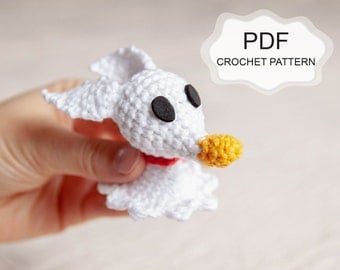 Zero the Ghost Dog Crochet Pattern