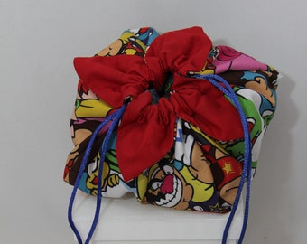 Super Mario Bros. Themed Crochet Dice Bag