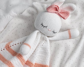 Bunny Baby Nursery Crochet Lovey Pattern