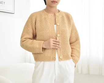 Easy Modern Crochet Cardigan & Sweater Pattern