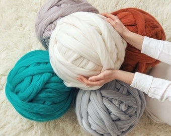 Chunky Merino Wool Yarn for Knitting Gifts