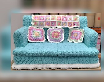 3-in-1 Cat & Small Dog Bed Crochet Patterns