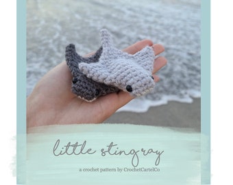 Easy Stingray Crochet Pattern with Step-by-Step Pictures