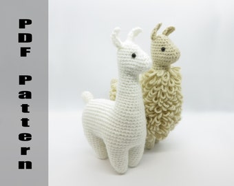 Llama Amigurumi Plush Crochet Pattern